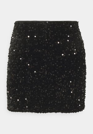 Vero Moda Petite VMBELLA SHORT SKIRT - Minirok - black