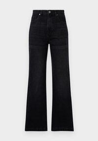 NADDY WIDE - Jean boyfriend - washed black