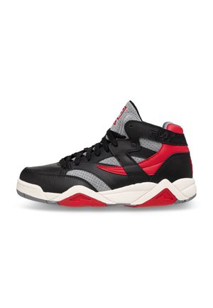 FOOTWEAR M-SQUAD S - Sneakers high - black/fila red