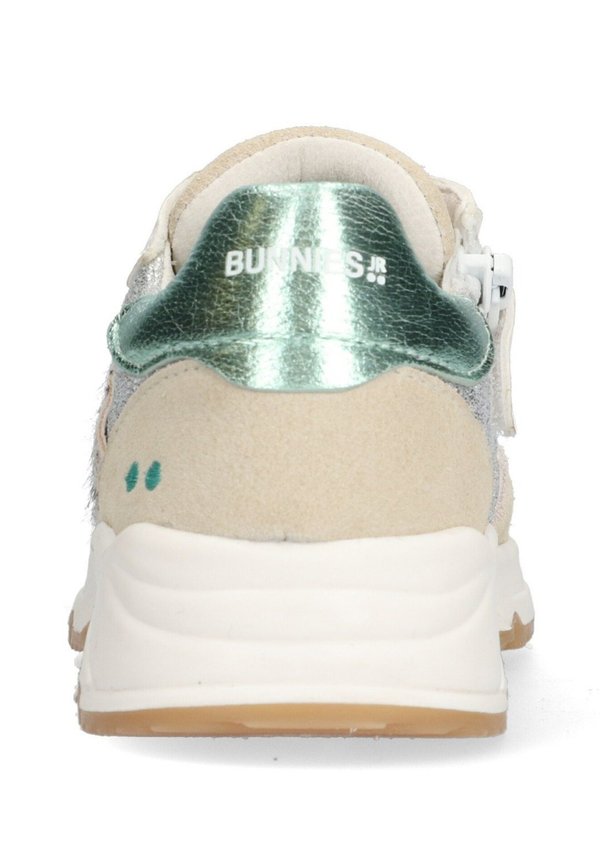 Lauflernschuh – zilver beige groen
