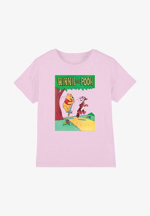 Disney, WINNIE THE POOH RETRO POOH AND TIGGER BOUNCE - Print T-shirt - pink