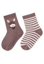 Calzini Pantofola Sterntaler Con Motivo Cavallo E Cuori - Comodi E Morbidi Per Bambina - Foto 3