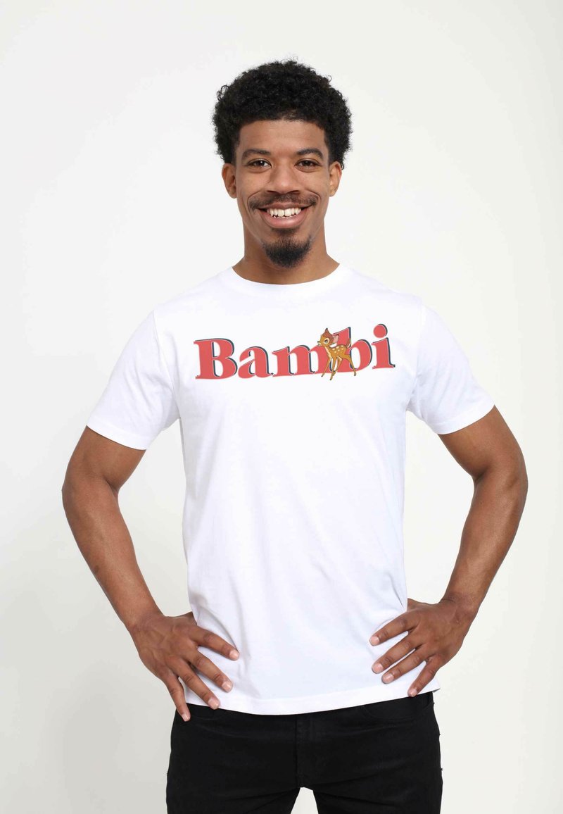 Disney BAMBI DREAM BIG UNISEX - Camiseta estampada - white