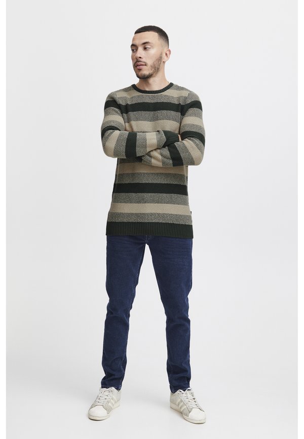 BHPULLOVER - Jumper - deep forest4