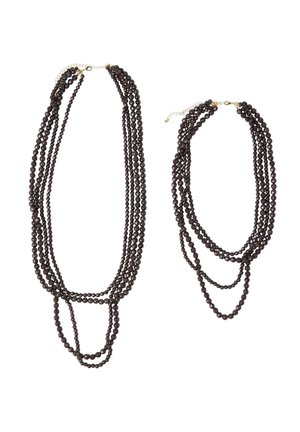 2 PACK - Collana - dark brown