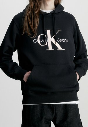 Calvin Klein Jeans Jersey con capucha - black
