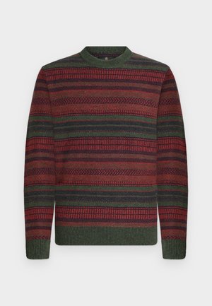 Barbour, HIGHSTED FAIRISLE - Πουλόβερ - sage