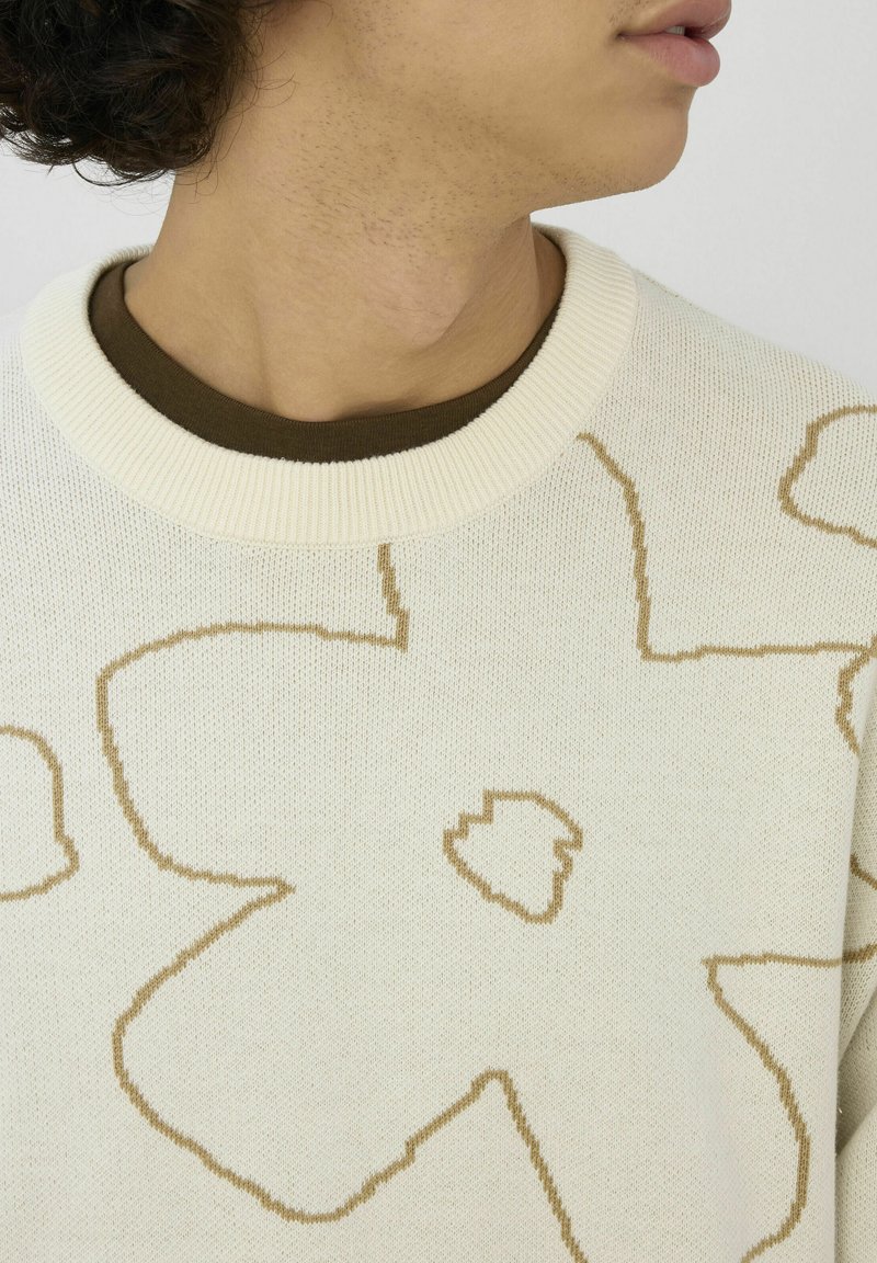 Pull Femme Joules Beige à Fleurs – Taille 12 – 1/2 Zip – Très Bon état