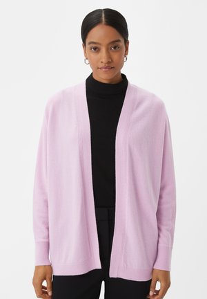 comma, MIT FLEDERMAUSÄRMELN - Strickjacke - perlmuttrosa