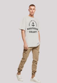 F4NT4STIC NORTHERN COAST NORDSEE KNUT & JAN HAMBURG - Print T-shirt - lightasphalt