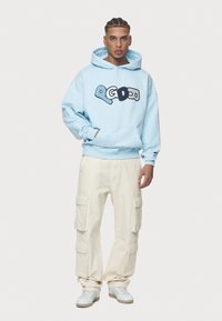 Pegador BANKS BOXY HOODIE - Mikina - washed baby blue