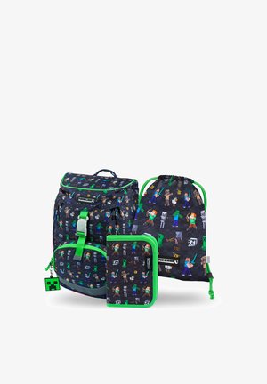 Baagl AIRY MINECRAFT -SET 3TLG - Federmäppchen - schwarz