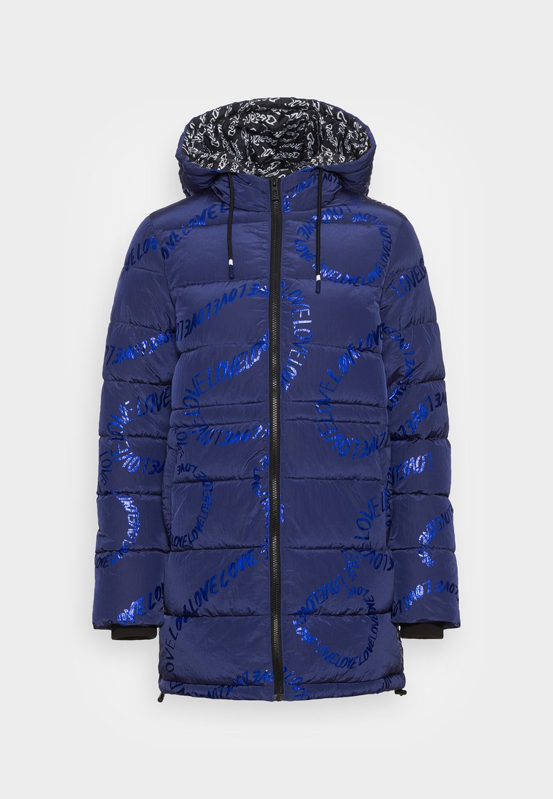 Desigual Wintermantel blauw