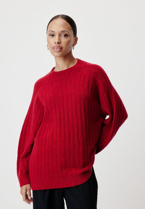 KACIE JUMPER - Strickpullover - rot