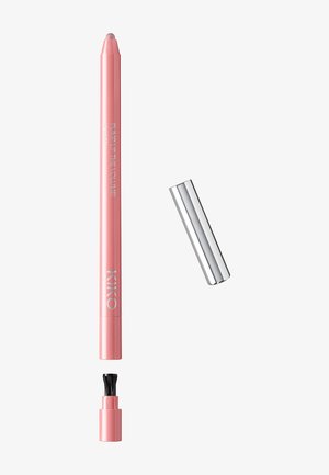 Crayon à lèvres rose avec un capuchon argenté. Zone de prise texturée et embout brosse pour l'application. Fini lisse, design de pointe effilée.