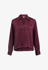 Overhemdblouse - mauve wine