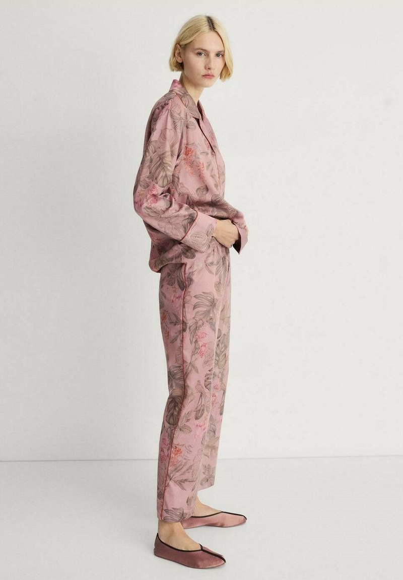 Mango Pantaloni del pigiama pink/fuxia