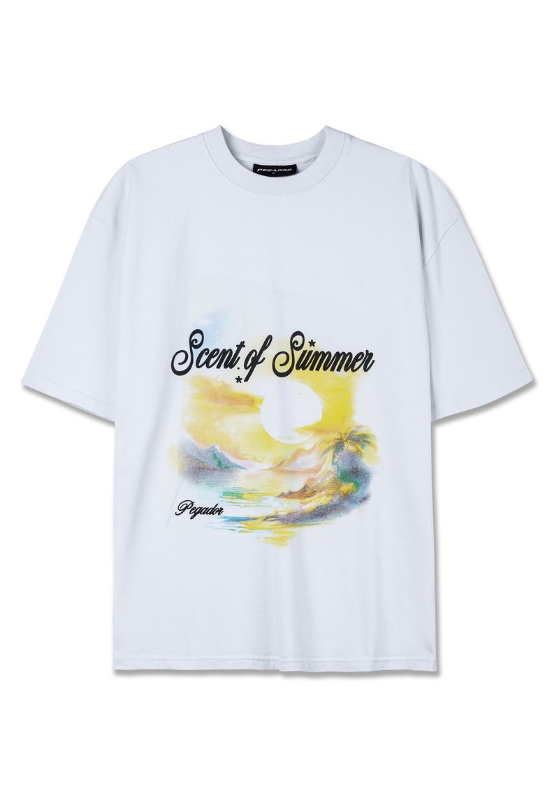 Pegador T-shirt print wit Pegador T-shirt print wit