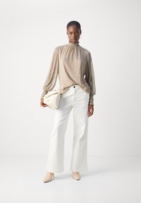 Mos Mosh GLAM BLOUSE - Palaidinė - mourning dove