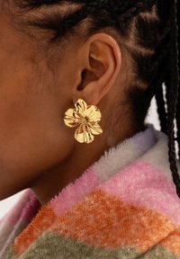 My Jewellery ICONIC FLOWER - Pendientes - gold coloured