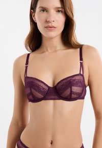 EXCEPTION - Reggiseno a balconcino - prune