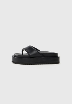 STAND STUDIO EDEN - T-rihmaga sandaalid - black