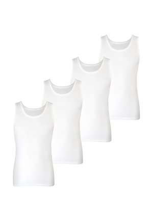 4-PACK - Maglietta intima - weiß