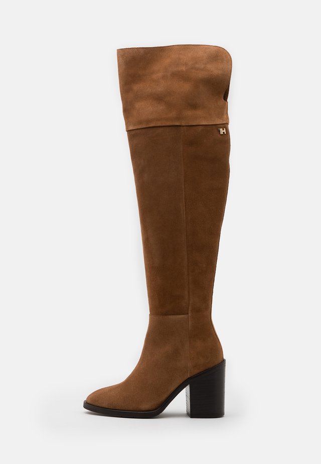 MODERN BOOT - High heeled boots - natural cognac