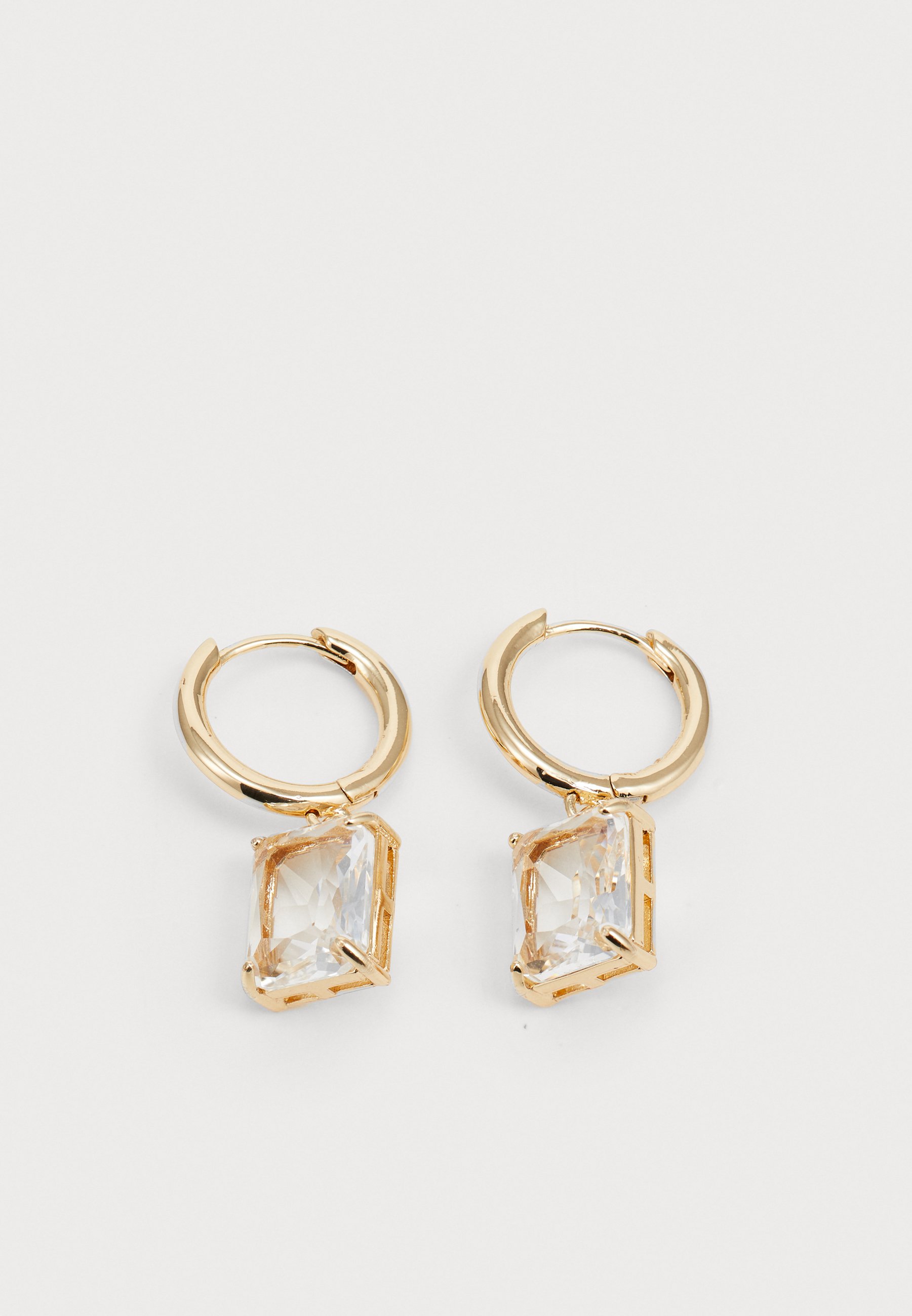 Lauren Ralph Lauren STONE HUGGIE DROP - Earrings - gold