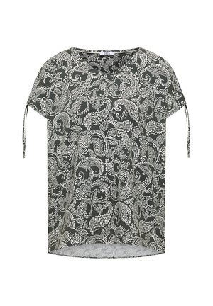 Cecil, BLOUSENSHIRT WITH GERAFFTEM DETAIL - Bluse - khaki