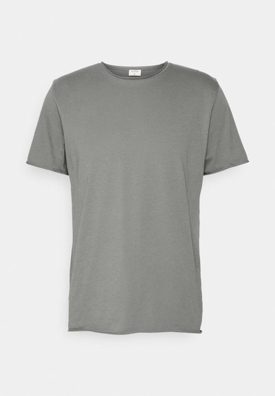 Filippa K ROLL NECK TEE - Βασικό μπλουζάκι - smoke gree