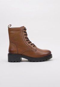 Sandra Fontán GARVANIE - Botines con plataforma - camel