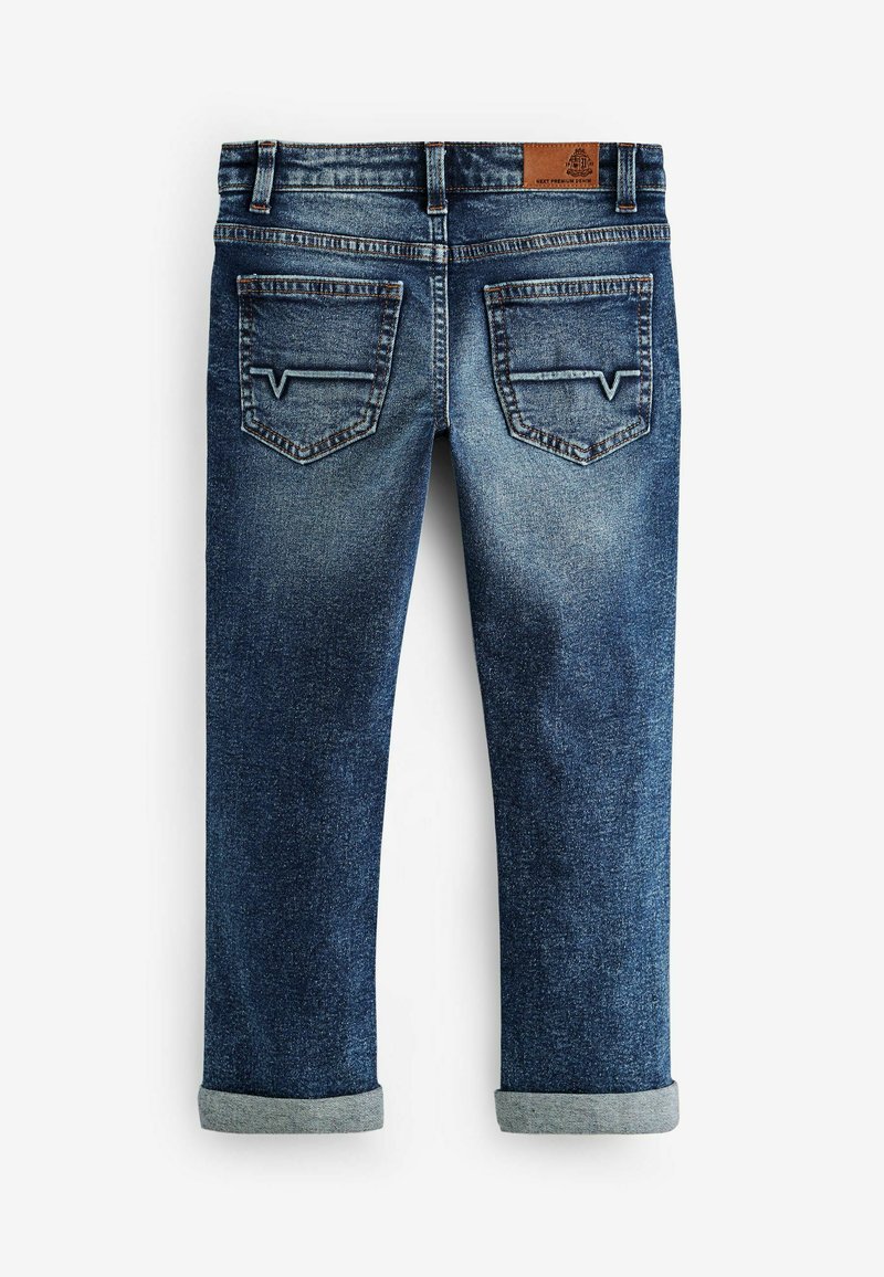 Next DISTRESSED STANDARD Straight leg jeans mid blue/blue