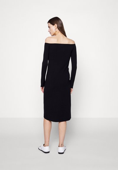 Filippa K OFFSHOULDER DRESS - Φόρεμα σε ίσια γραμμή - black