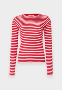 STRIPE TUBA TEE  - Langarmshirt - high risk red/white alyssum