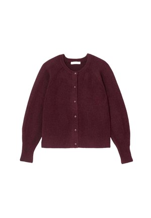 COL ROND - Gilet - bordeaux