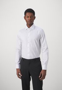 Michael Kors - PINPOINT OXFORD SLIM FIT - Zakelijk overhemd - white Miniatuurafbeelding 1