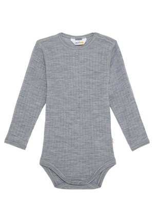 Joha LONG SLEEVES - Bodi - light grey melange