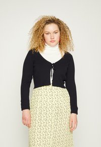 Vero Moda Curve GOLD CURVE - Casaco de malha - black