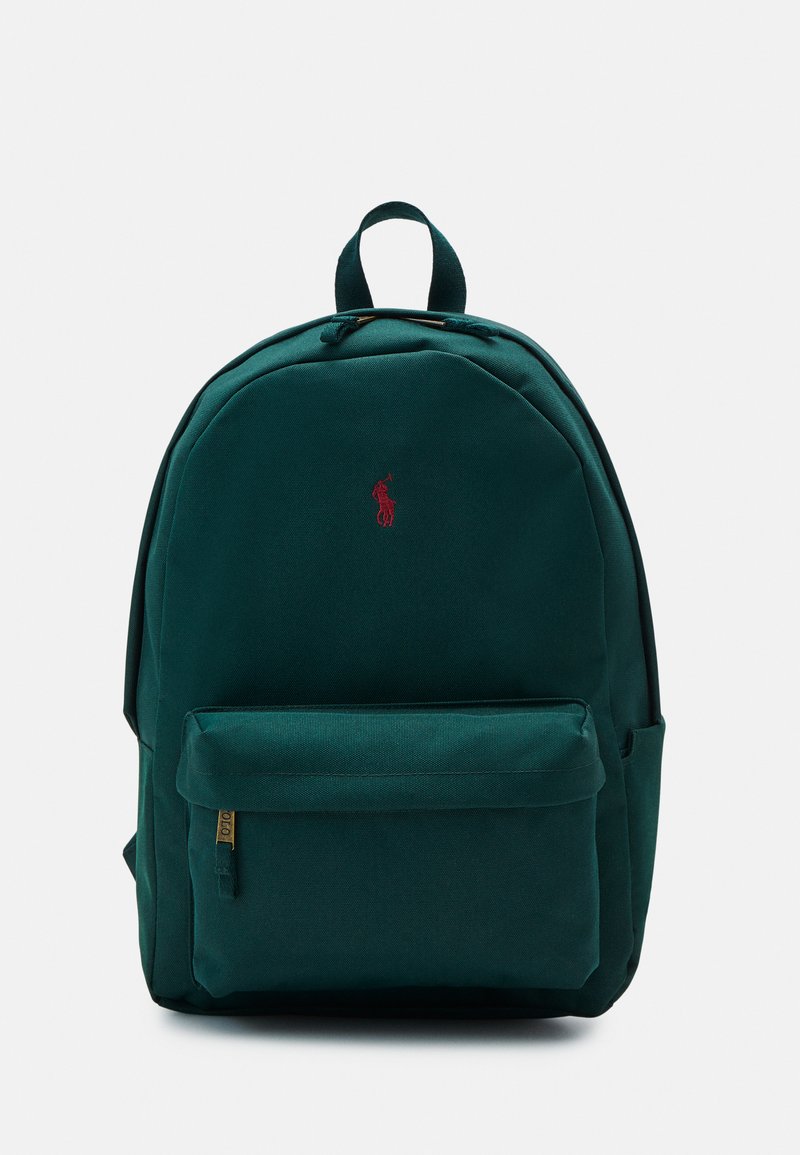 Polo Ralph Lauren BACKPACK UNISEX - Rucksack - college green/dark green ...