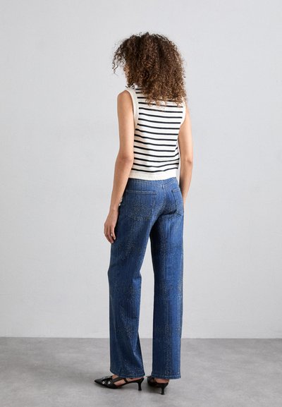 Maje Wide leg - bleu