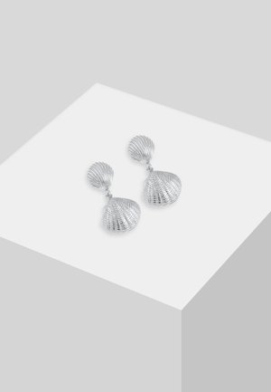 SHELL TREND - Oorbellen - silber