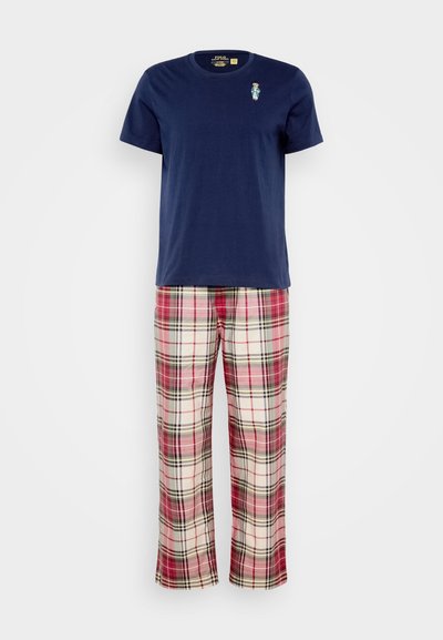 Polo Ralph Lauren PJ SLEEP - Komplet pidžame - navy/red