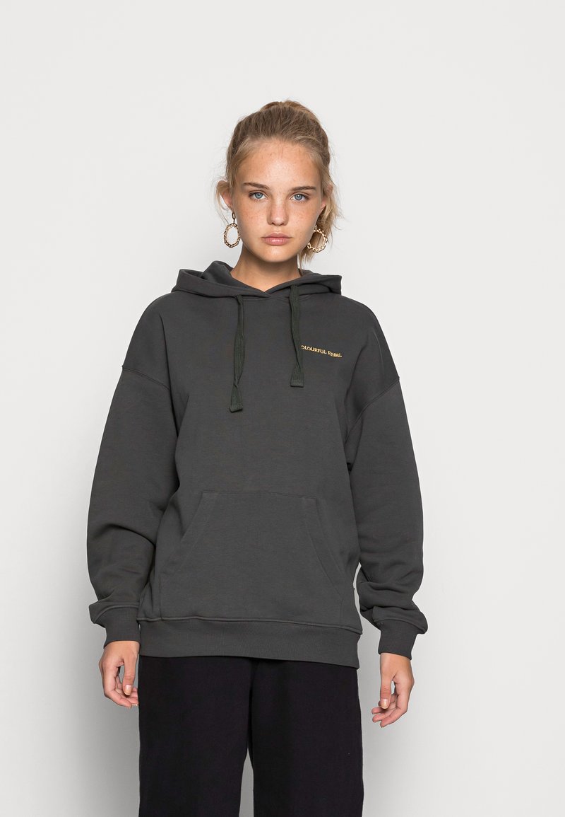 Damen Sweatshirts | Colourful Rebel GLITTER OVERSIZED HOODIE WOMEN PIRATE Sweatshirt anthracite/schwarz - LJ41656 Damen Sweatshirts | Colourful Rebel GLITTER OVERSIZED HOODIE WOMEN PIRATE Sweatshirt anthracite/schwarz - LJ41656