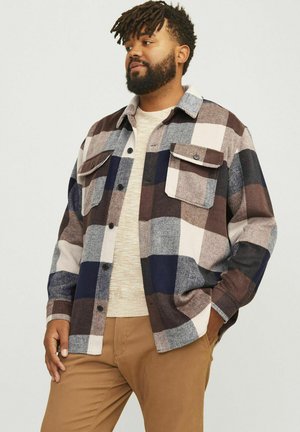 JJEBRADLEY OLLIE - Camicia - navy blazer