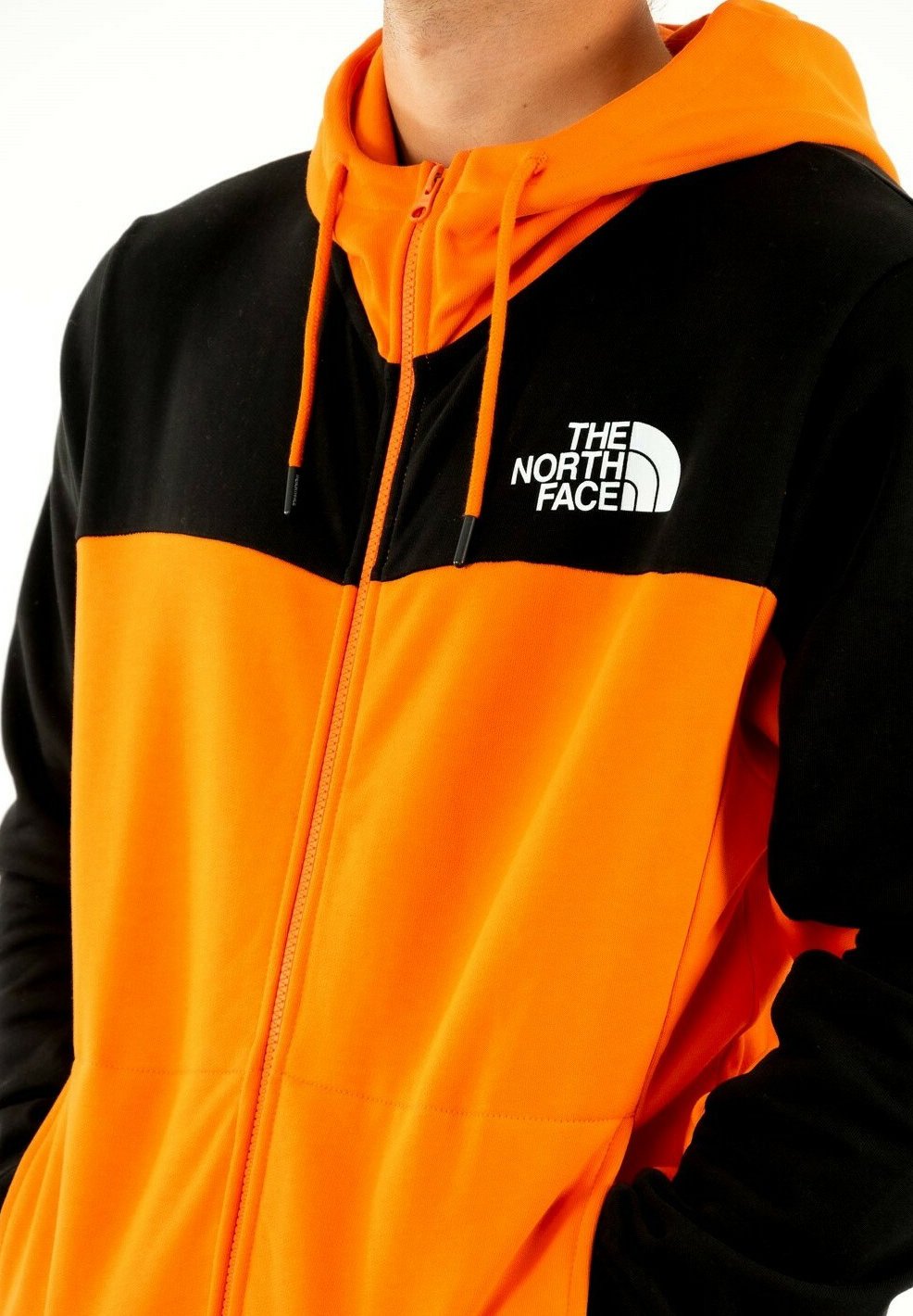 The North Face Sudadera con cremallera - orange/black/naranja - Zalando.es