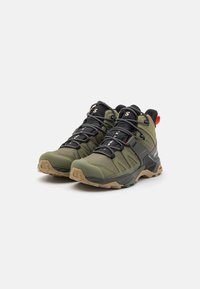 Salomon X ULTRA 4 MID GORE TEX - Turistiniai batai - deep lichen green/peat/kelp