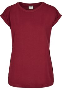 EXTENDED SHOULDER TEE - Basic póló - Bordeaux