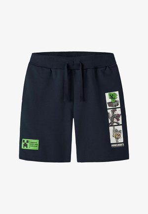 Name it, SHORTS MINECRAFT - Tréningruha alsók - navy blazer