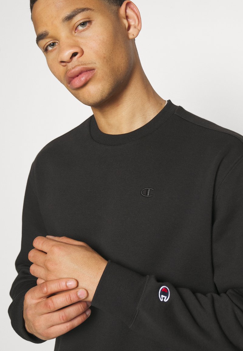 Champion Rochester ROCHESTER CREWNECK SWEATSHIRT - Hoodie - black -  Zalando.co.uk